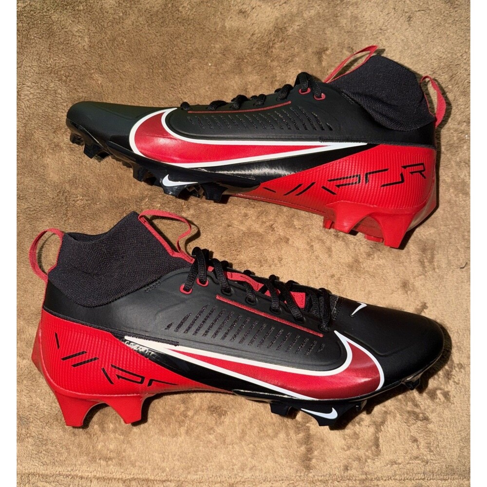 NEW Nike Vapor Edge Pro 360 2 Football Cleats Size mens FN7759-006 Black / Red